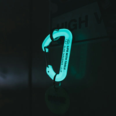 WHATNOT ワットノット Glow Carabiner 蓄光カラビナ CA-01-CGL