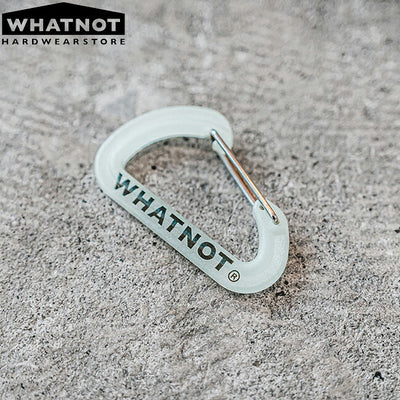 WHATNOT ワットノット Glow Carabiner 蓄光カラビナ CA-01-CGL