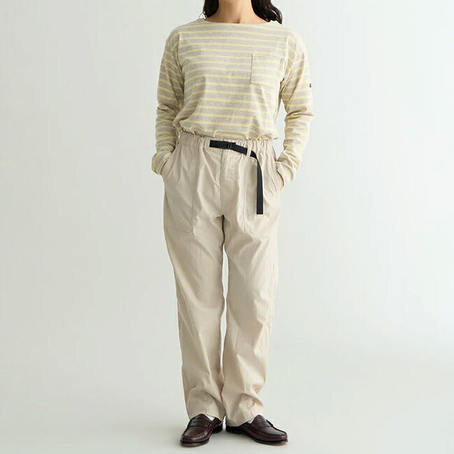 NANGA ナンガ ECO HYBRID LOOSE FIT BORDER L/S TEE W エコハイブリッドルーズフィットボーダーロングスリーブティー