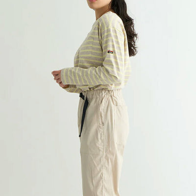 NANGA ナンガ ECO HYBRID LOOSE FIT BORDER L/S TEE W エコハイブリッドルーズフィットボーダーロングスリーブティー