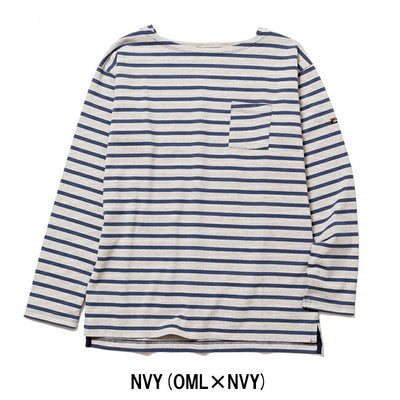 NANGA ナンガ ECO HYBRID LOOSE FIT BORDER L/S TEE W エコハイブリッドルーズフィットボーダーロングスリーブティー