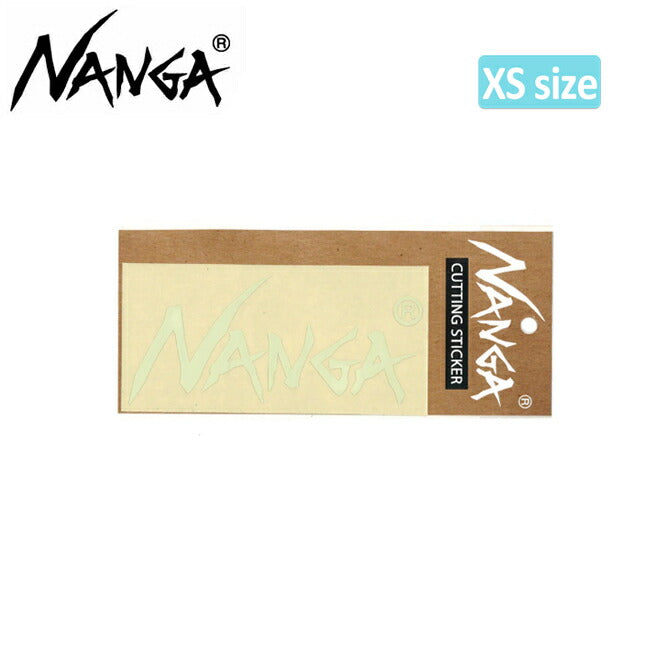 NANGA ナンガ CUTTING GLOW STICKER カッティンググローステッカー XS