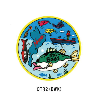 NANGA×USHIODA HIROAKI STICKER ナンガ×ウシオダヒロアキステッカー