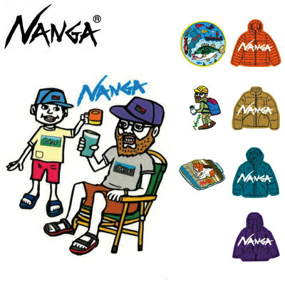 NANGA×USHIODA HIROAKI STICKER ナンガ×ウシオダヒロアキステッカー