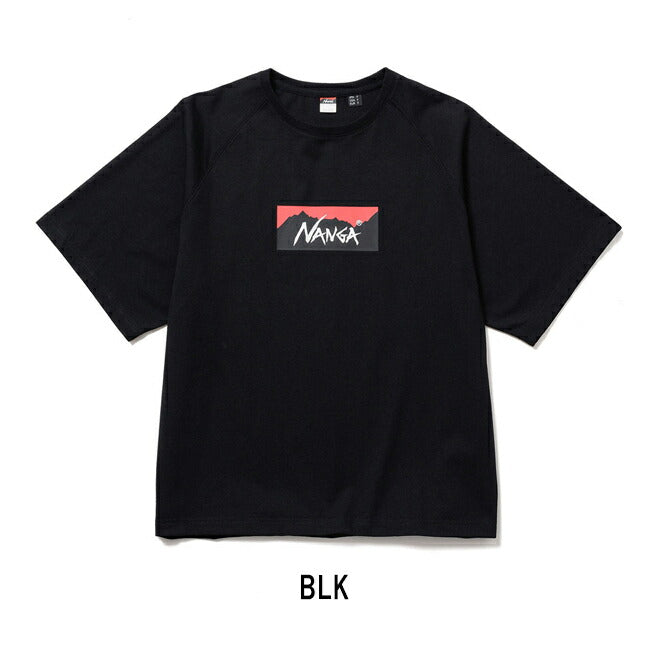 NANGA ナンガ ECO HYBRID BOX LOGO LOOSE FIT TEE エコハイブリッドボックスロゴルーズフィットティー N2500-1M025Z