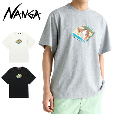 NANGA ナンガ ECOHYBRID TEE(DOG PT) エコハイブリッドティー N2500-1M020Z