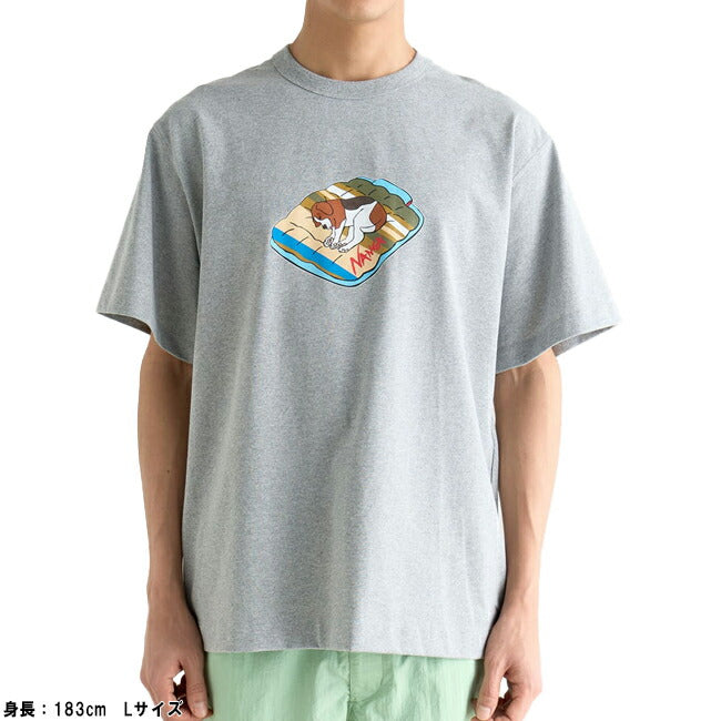 NANGA ナンガ ECOHYBRID TEE(DOG PT) エコハイブリッドティー N2500-1M020Z