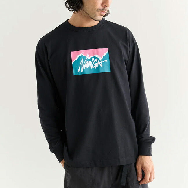 NANGA×RYUJI KAMIYAMA L/S TEE ロングスリーブTシャツ C2530-1L003Z