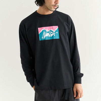 NANGA×RYUJI KAMIYAMA L/S TEE ロングスリーブTシャツ C2530-1L003Z