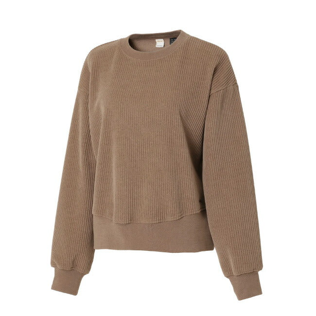 KNIT CORDUROY CREW NECK W ニットコーデュロイクルーネック(ウィメンズ) N2530-1K088B
