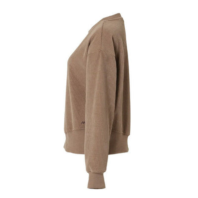 KNIT CORDUROY CREW NECK W ニットコーデュロイクルーネック(ウィメンズ) N2530-1K088B