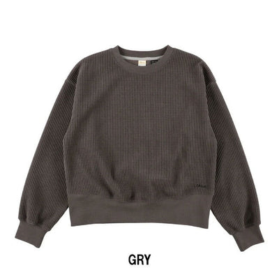 KNIT CORDUROY CREW NECK W ニットコーデュロイクルーネック(ウィメンズ) N2530-1K088B