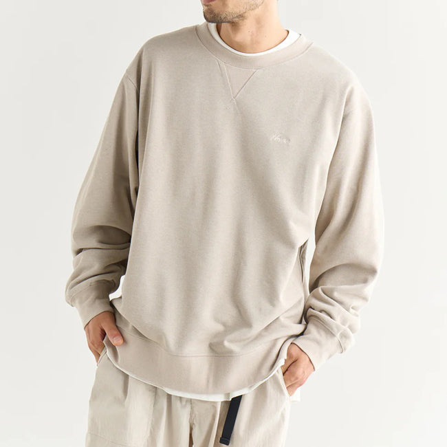 DRY MIX TERRY CREW SWEAT ドライミックステリークルースウェット N2530-1K101A