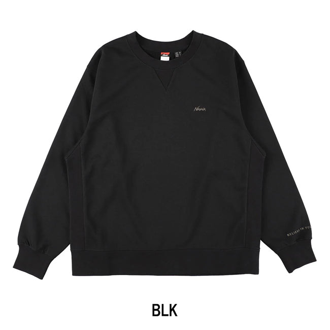 DRY MIX TERRY CREW SWEAT ドライミックステリークルースウェット N2530-1K101A