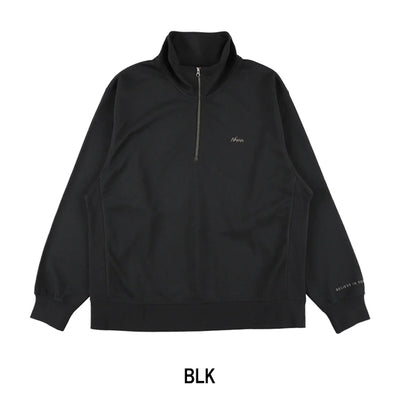 DRY MIX TERRY HALF ZIP SWEAT ドライミックステリーハーフジップスウェット N2530-1K103A
