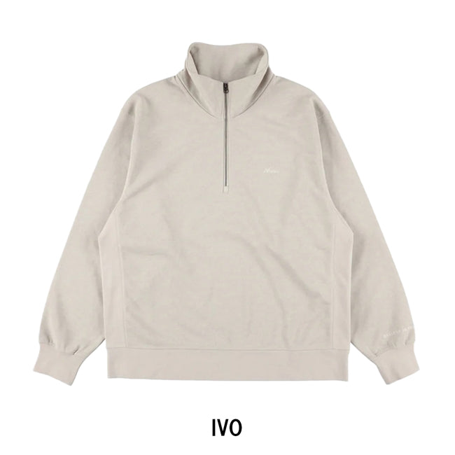 DRY MIX TERRY HALF ZIP SWEAT ドライミックステリーハーフジップスウェット N2530-1K103A