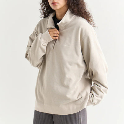 DRY MIX TERRY HALF ZIP SWEAT ドライミックステリーハーフジップスウェット N2530-1K103A