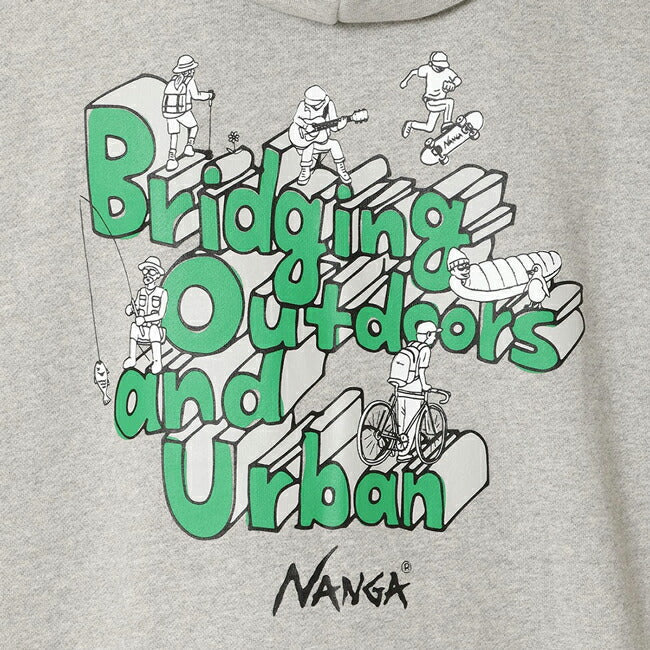 ECO HYBRID SWEAT HOODIE/BOU2 エコハイブリッドスウェットフーディーBOU2 N2530-1Q070Z