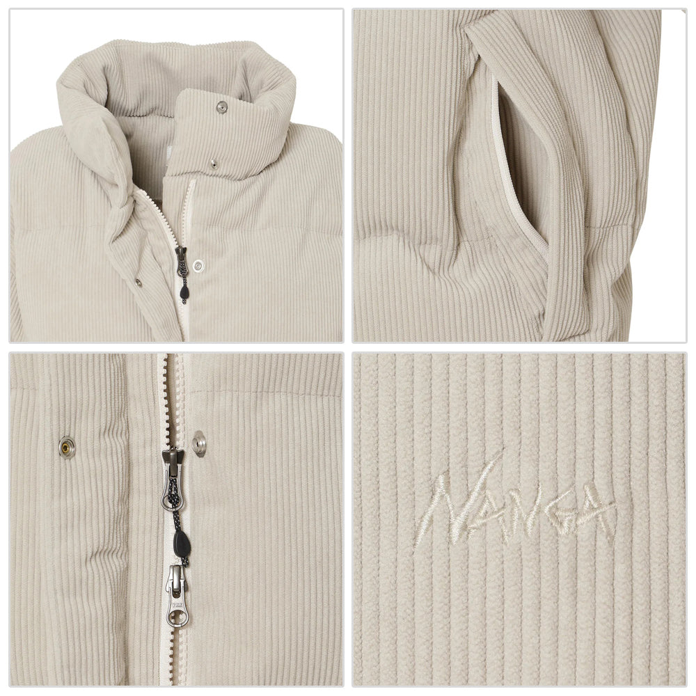 CORDUROY SHORT DOWN JACKET W コーデュロイショートダウンジャケット(ウィメンズ) N2531-0B017B