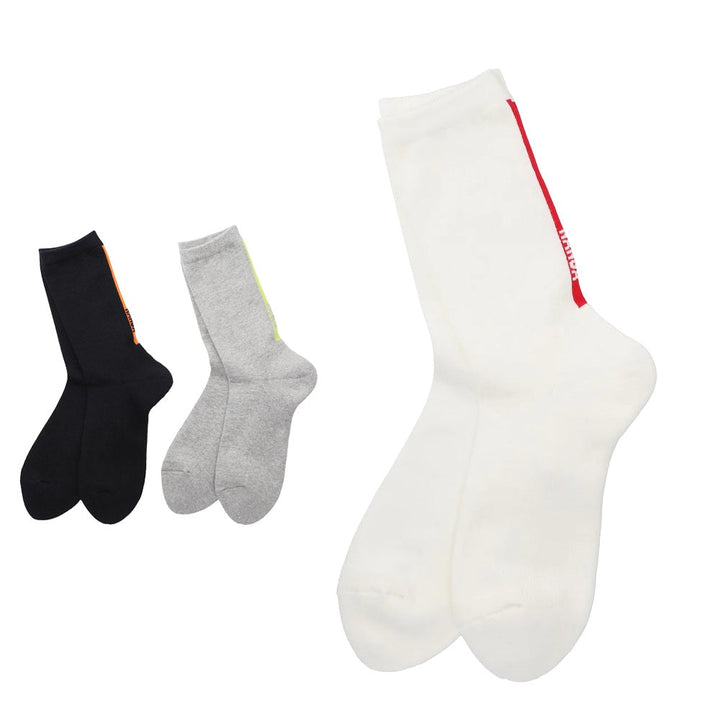 VERTICAL LINE&LOGO SOCKS バーティカルライン&ロゴソックス N2532