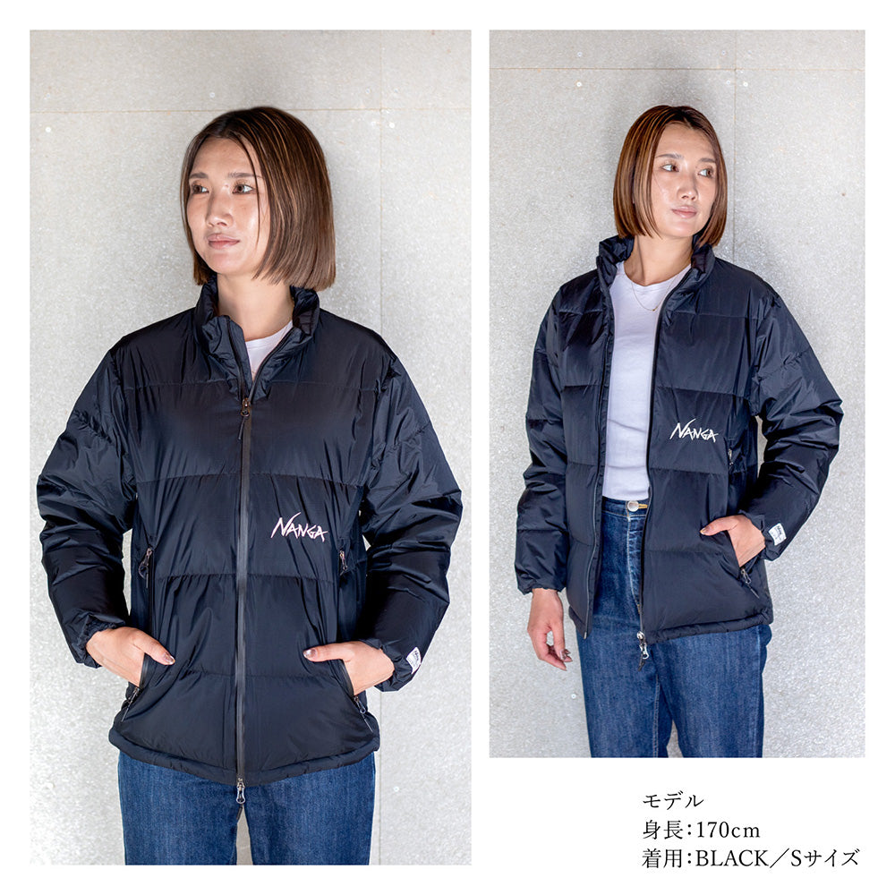 別注 オーロラテックス エンブロイダリー ダウンジャケット