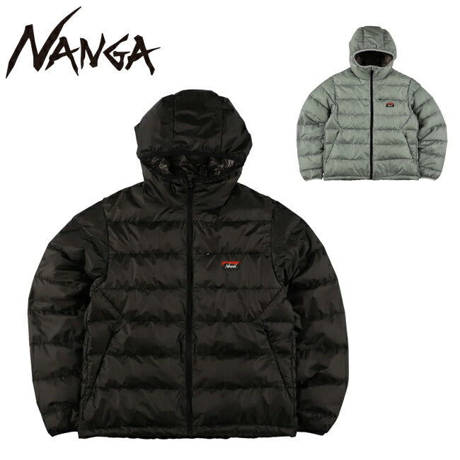 NANGA ナンガ ATL DOWN ZIP HOODIE ATLダウン ジップフーディ