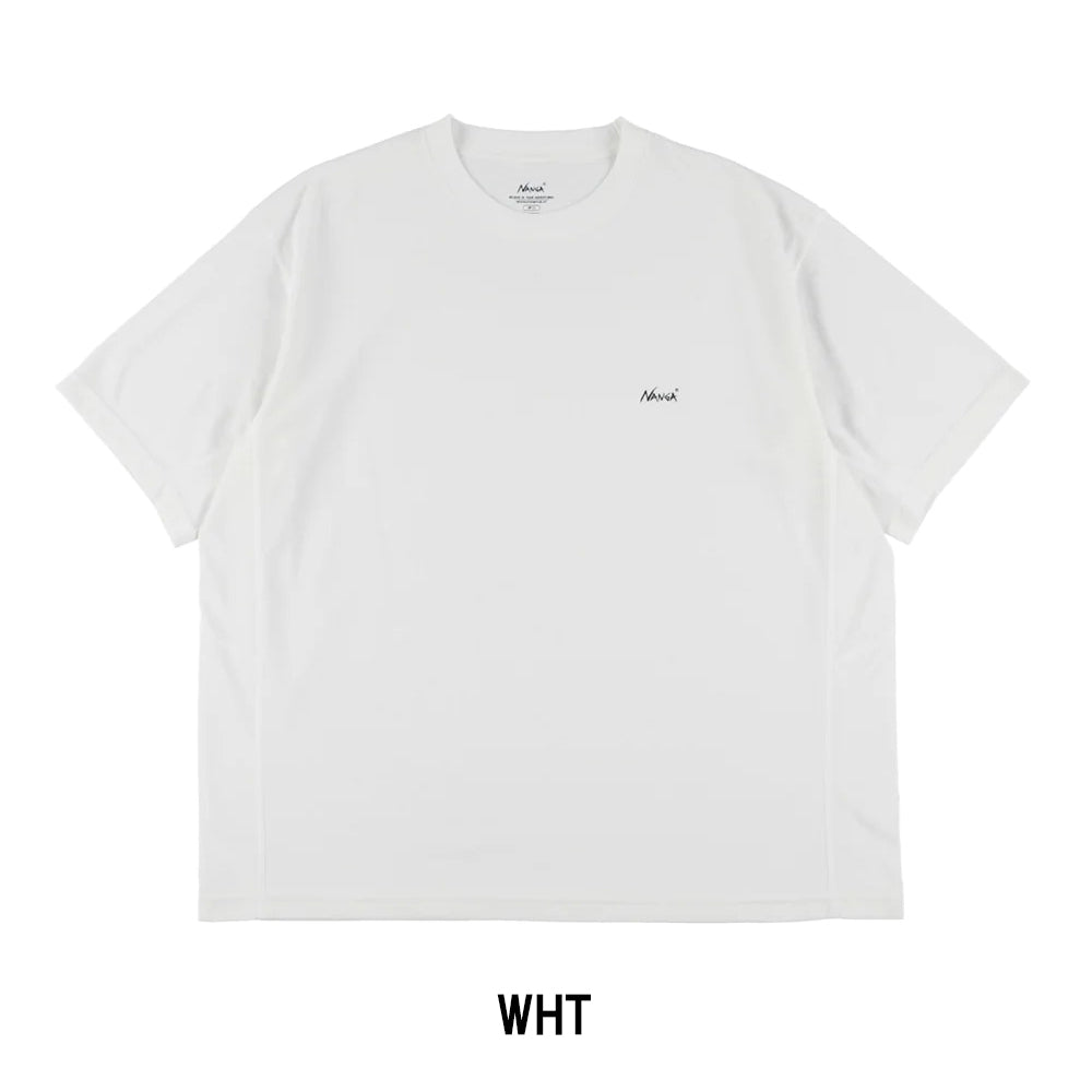 NANGA - DRY MIX PIVOT SLEEVE TEE ドライミックスピボットスリーブT