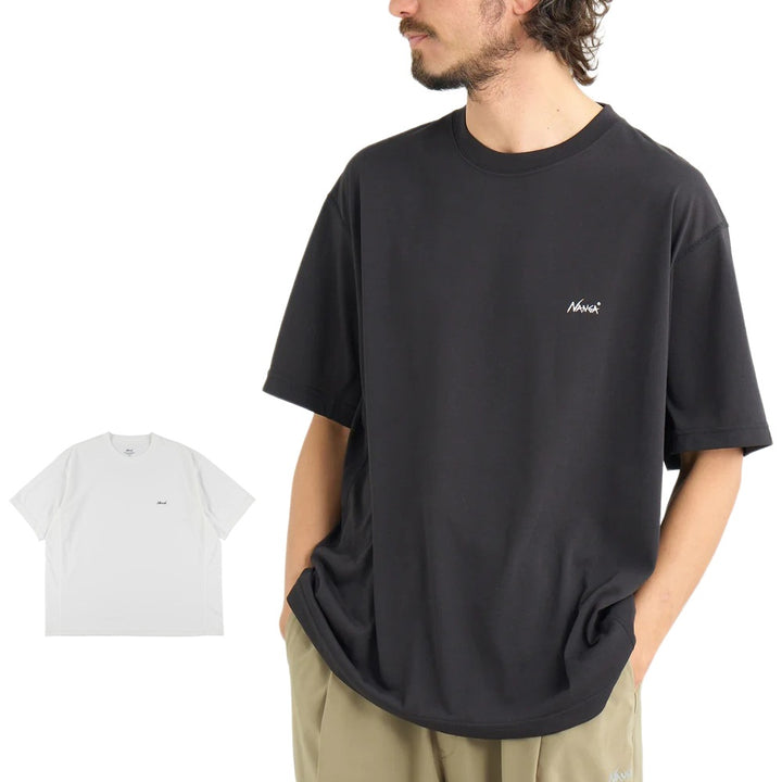 NANGA - DRY MIX PIVOT SLEEVE TEE ドライミックスピボットスリーブT
