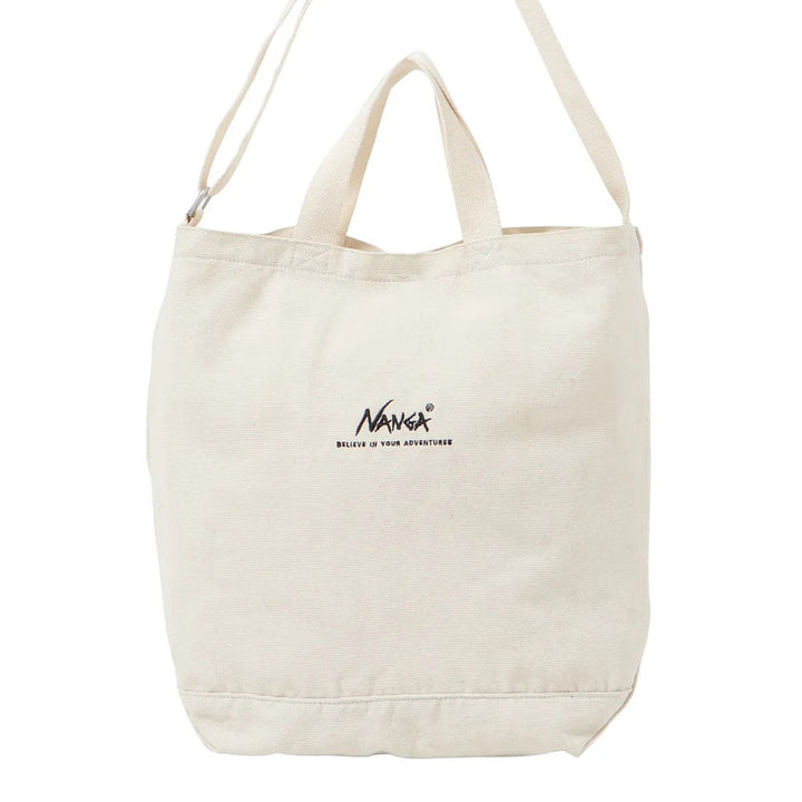 NANGA | NANGA LOGO 2WAY CANVAS TOTE BAG ナンガロゴ2WAYキャンバス