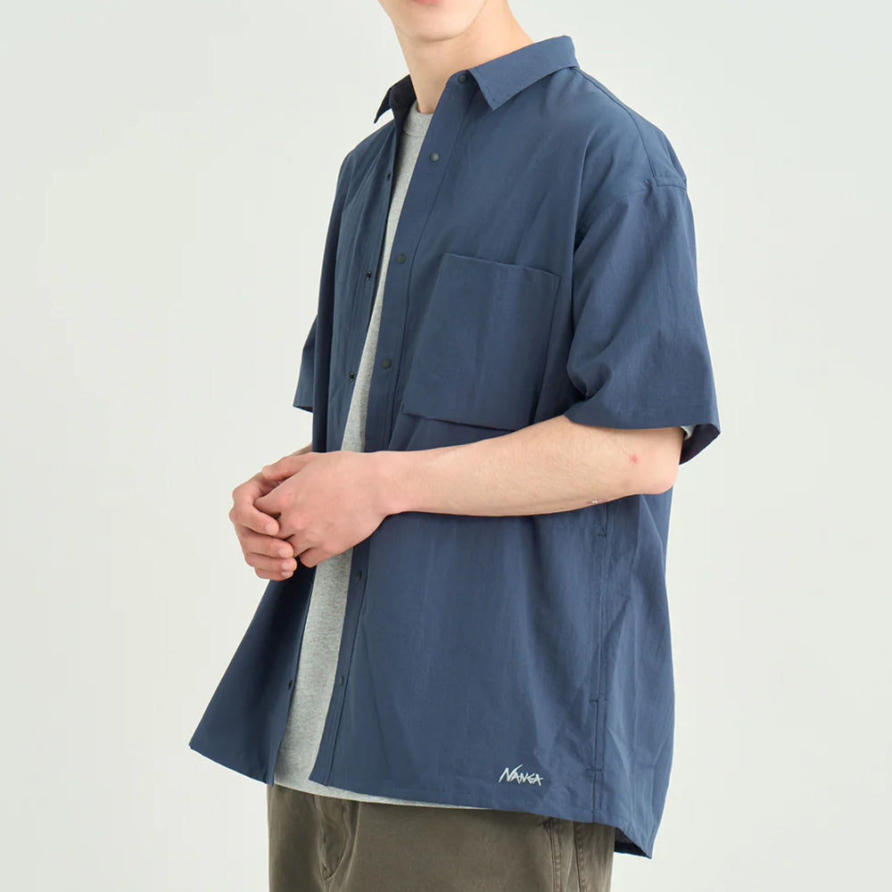 NANGA - DotAir COMFY S/S SHIRT ドットエアーコンフィーショート