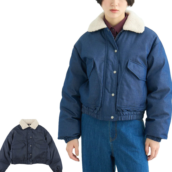 NANGA - DENIM SHORT DOWN JACKET W デニムショートダウンジャケット