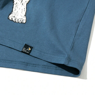 go slow caravan ゴースローキャラバン USA/C 餃子クマ TEE 341913