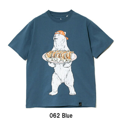 go slow caravan ゴースローキャラバン USA/C 餃子クマ TEE 341913