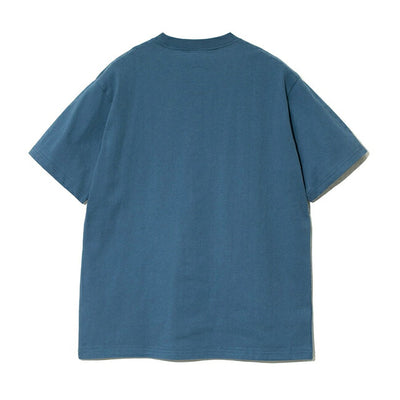 go slow caravan ゴースローキャラバン DOMDOM×gsc USA/C 天竺 びたびたバターフィッシュ猫S/S TEE 341962