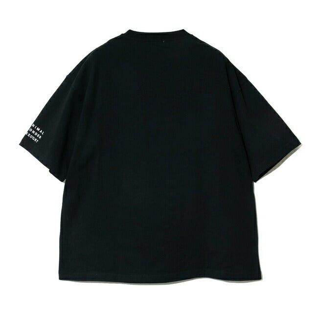 go slow caravan ゴースローキャラバン DOMDOM×gsc USA/C 天竺 味噌ピー チキンバーガーゾウBIG TEE 341963