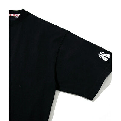 go slow caravan ゴースローキャラバン DOMDOM×gsc USA/C 天竺 味噌ピー チキンバーガーゾウBIG TEE 341963