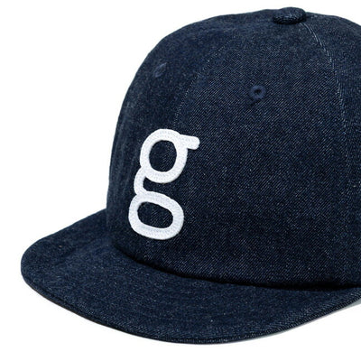 go slow caravan ゴースローキャラバン gワッペン デニム ショートバイザーキャップ 349102