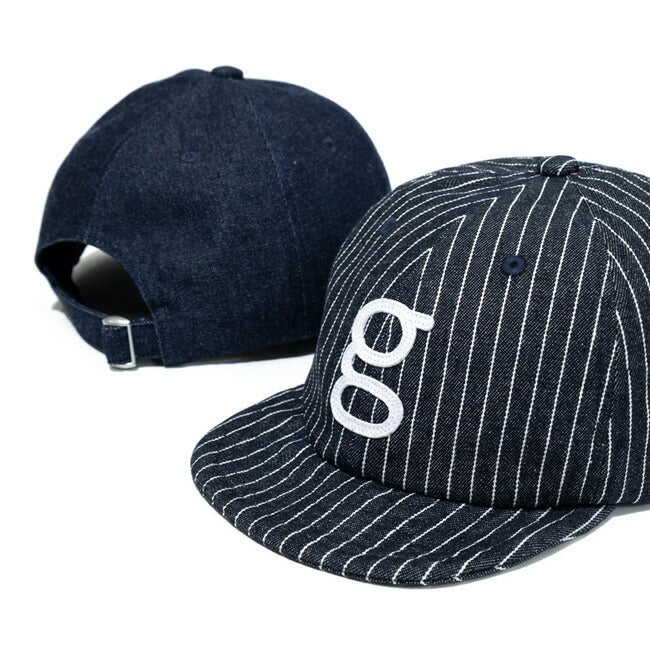 go slow caravan ゴースローキャラバン gワッペン デニム ショートバイザーキャップ 349102