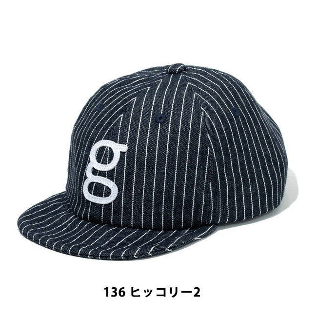 go slow caravan ゴースローキャラバン gワッペン デニム ショートバイザーキャップ 349102