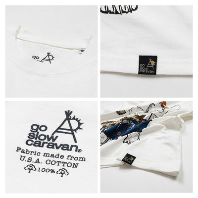 go slow caravan ゴースローキャラバン ほりにしクマ TEE vol.6 341966