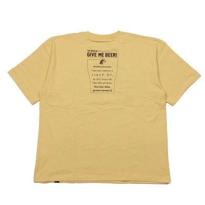 go slow caravan ゴースローキャラバン USA/C GIVE ME BEER! ゆったり TEE 341919