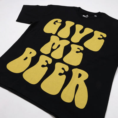 go slow caravan ゴースローキャラバン USA/C GIVE ME BEER! ゆったり TEE 341919