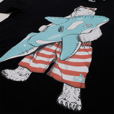go slow caravan ゴースローキャラバン USA/C プールクマ BIG TEE 341920
