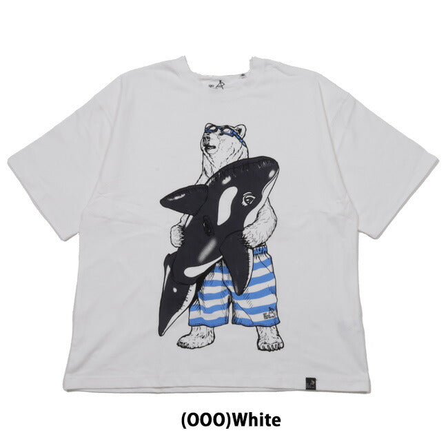 go slow caravan ゴースローキャラバン USA/C プールクマ BIG TEE 341920