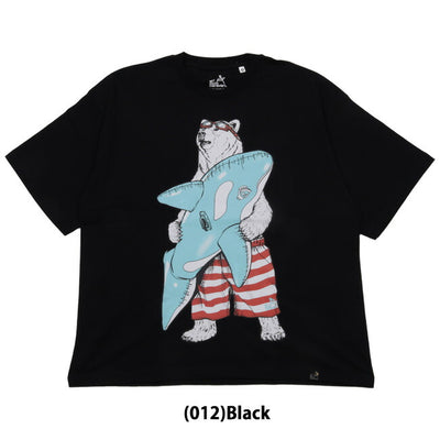 go slow caravan ゴースローキャラバン USA/C プールクマ BIG TEE 341920
