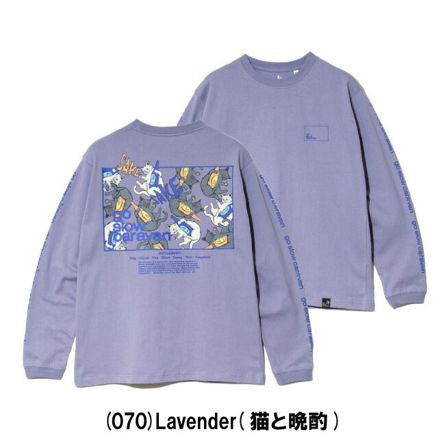 USA/C スクエアLOGO バックプリントロングスリーブTEE 351902