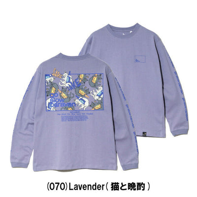 USA/C スクエアLOGO バックプリントロングスリーブTEE 351902