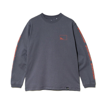 USA/C スクエアLOGO バックプリントロングスリーブTEE 351902