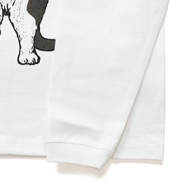 go slow caravan ゴースローキャラバン 超ヘビーUSA/C ナポリタン猫 ロングスリーブ TEE 351909
