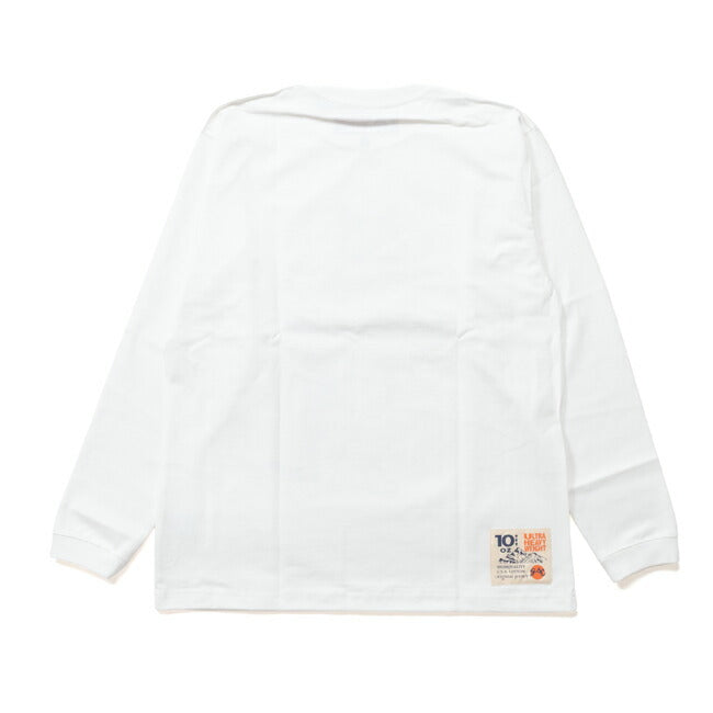 go slow caravan ゴースローキャラバン 超ヘビーUSA/C ナポリタン猫 ロングスリーブ TEE 351909